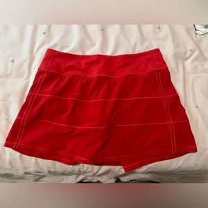 Lululemon Pace Rival Mid-Rise Skirt *Long Size 6